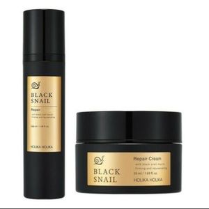 COPY - COPY - Bundle 2x New Korean Holika Holika Black Snail Repair Emulsion + …